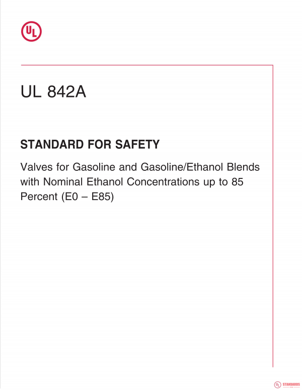 UL 842A PDF UL 842A PDF